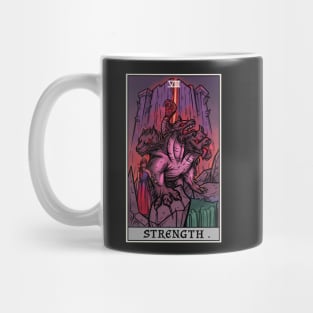 Strength Tarot Card Halloween Cerberus Persephone Witch Gift Mug